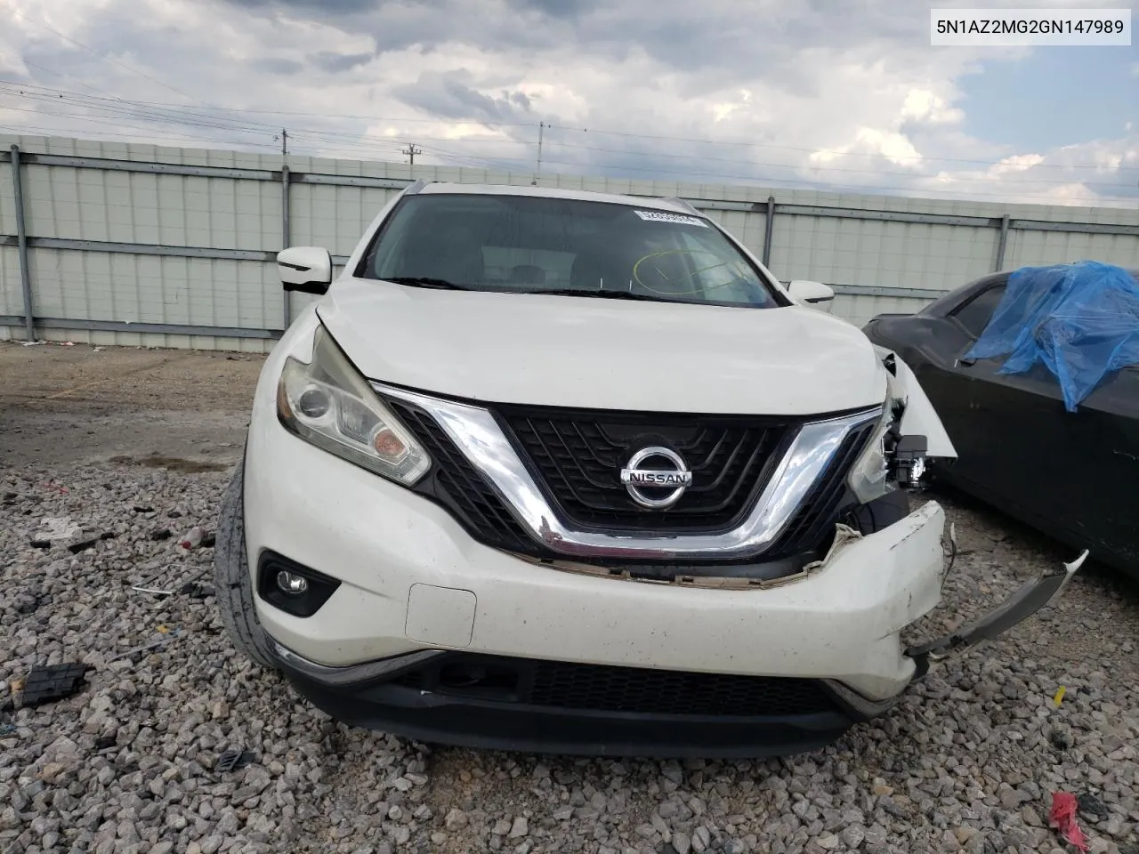 5N1AZ2MG2GN147989 2016 Nissan Murano S