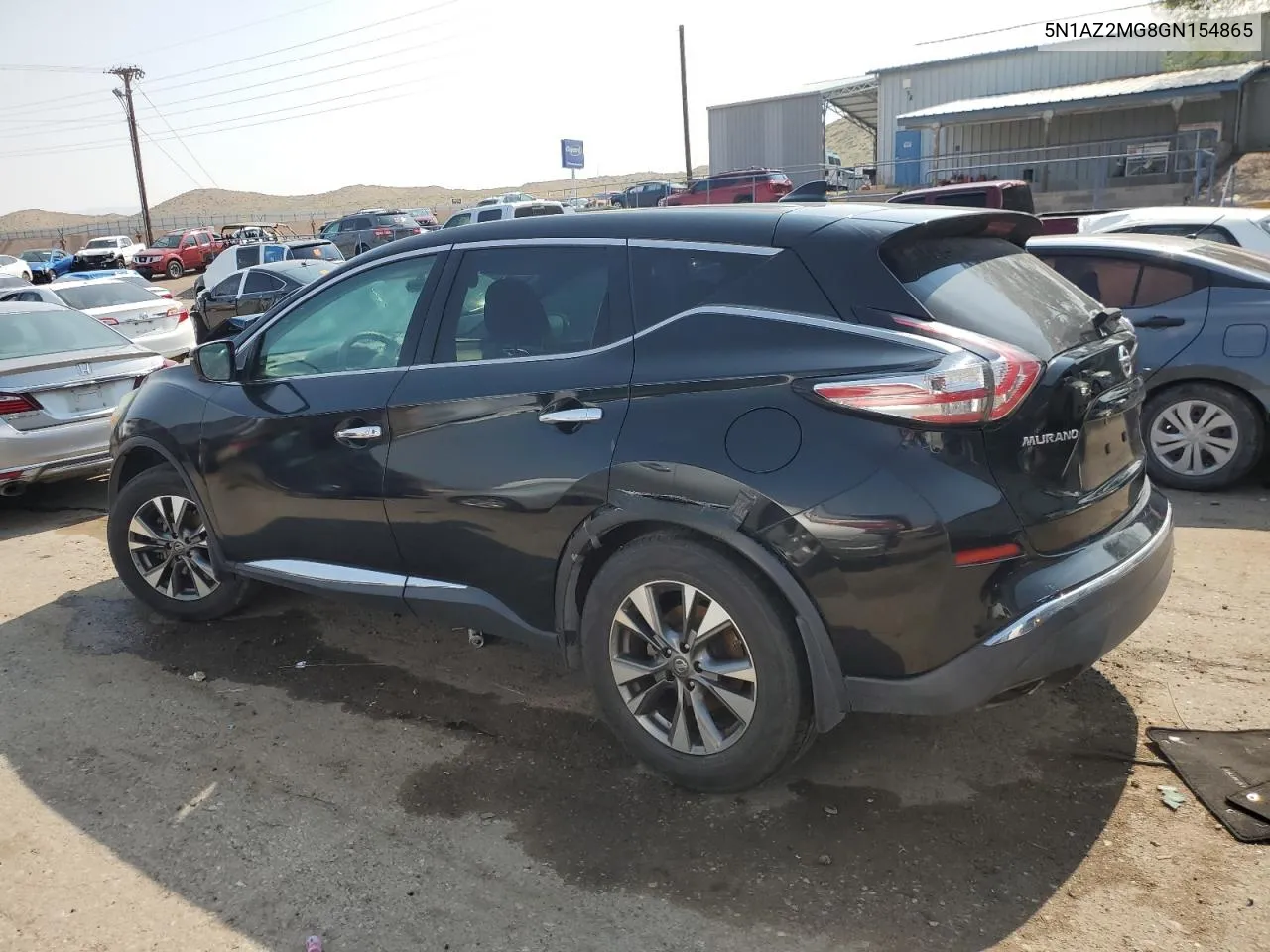 2016 Nissan Murano S VIN: 5N1AZ2MG8GN154865 Lot: 61421484