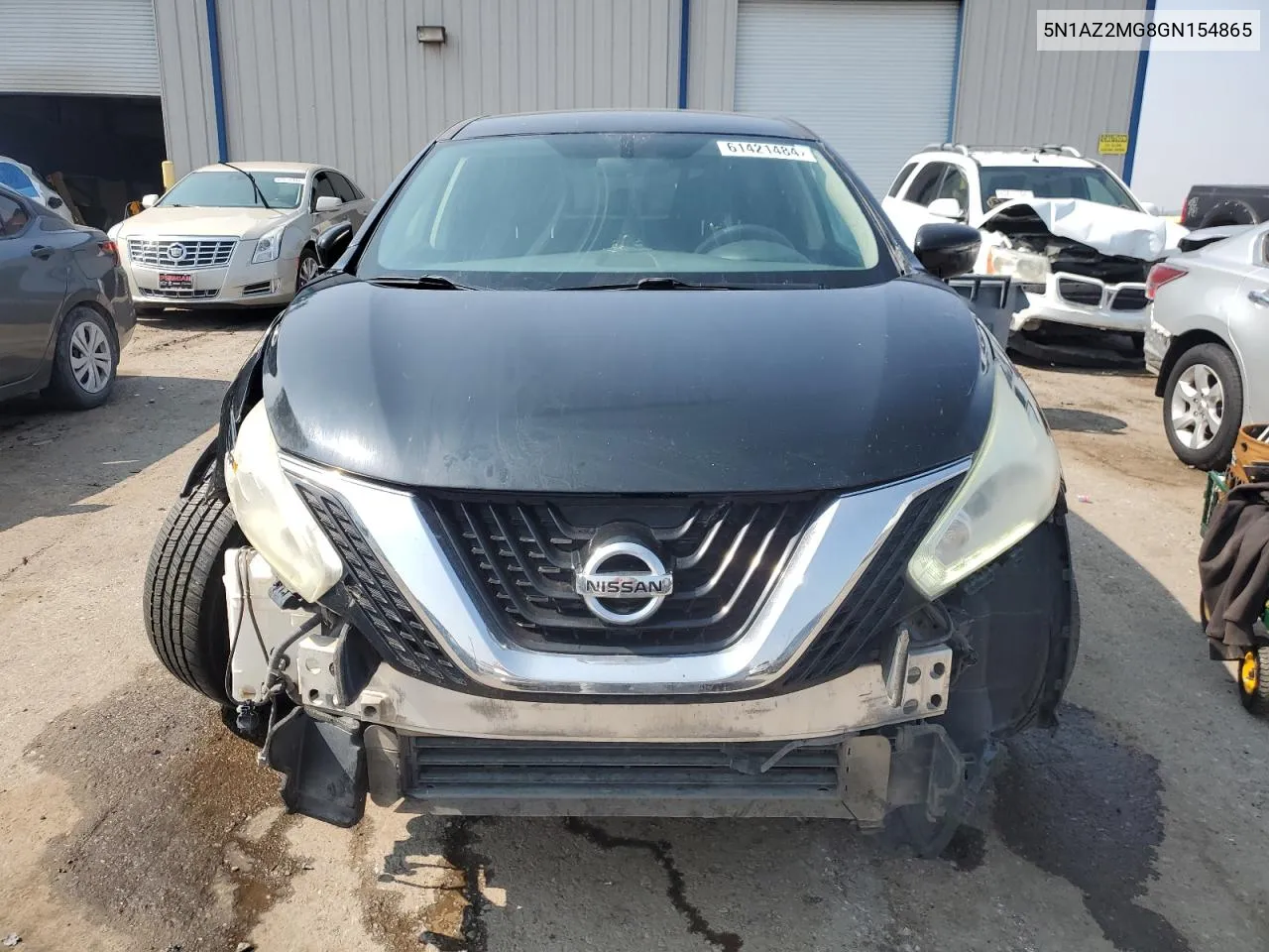 2016 Nissan Murano S VIN: 5N1AZ2MG8GN154865 Lot: 61421484