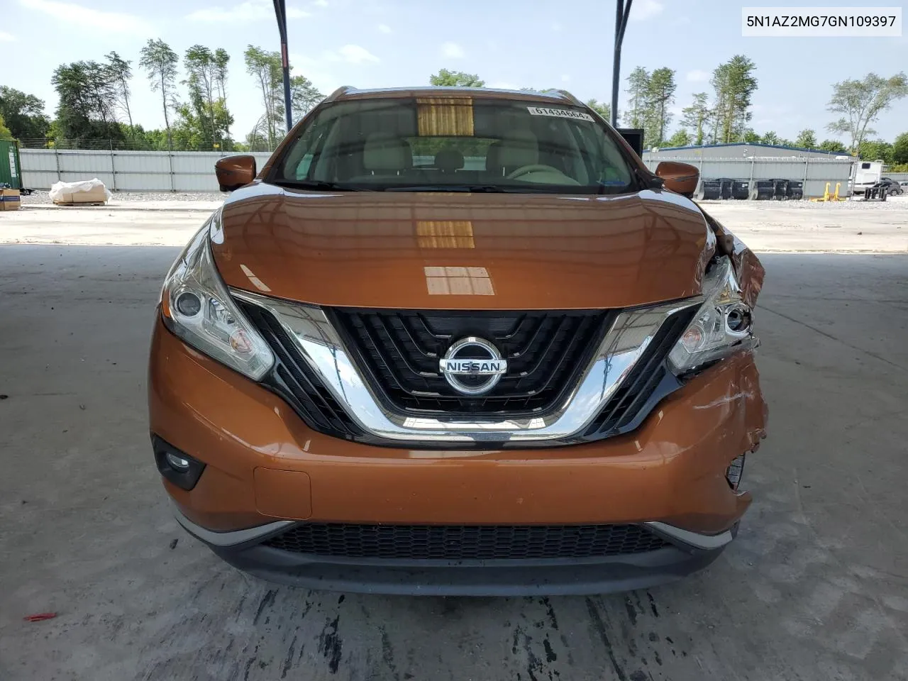 5N1AZ2MG7GN109397 2016 Nissan Murano S