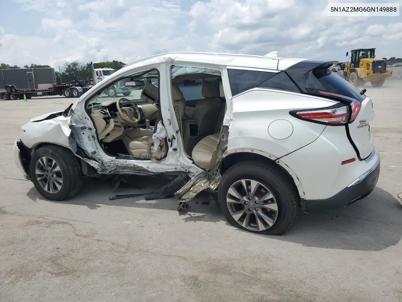 2016 Nissan Murano S VIN: 5N1AZ2MG6GN149888 Lot: 63359184