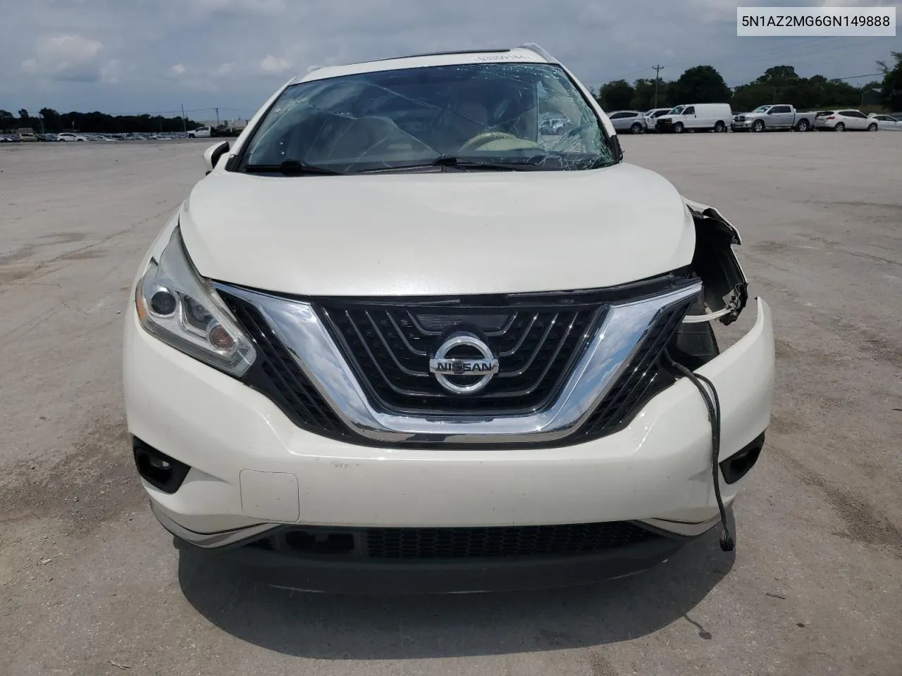 2016 Nissan Murano S VIN: 5N1AZ2MG6GN149888 Lot: 63359184