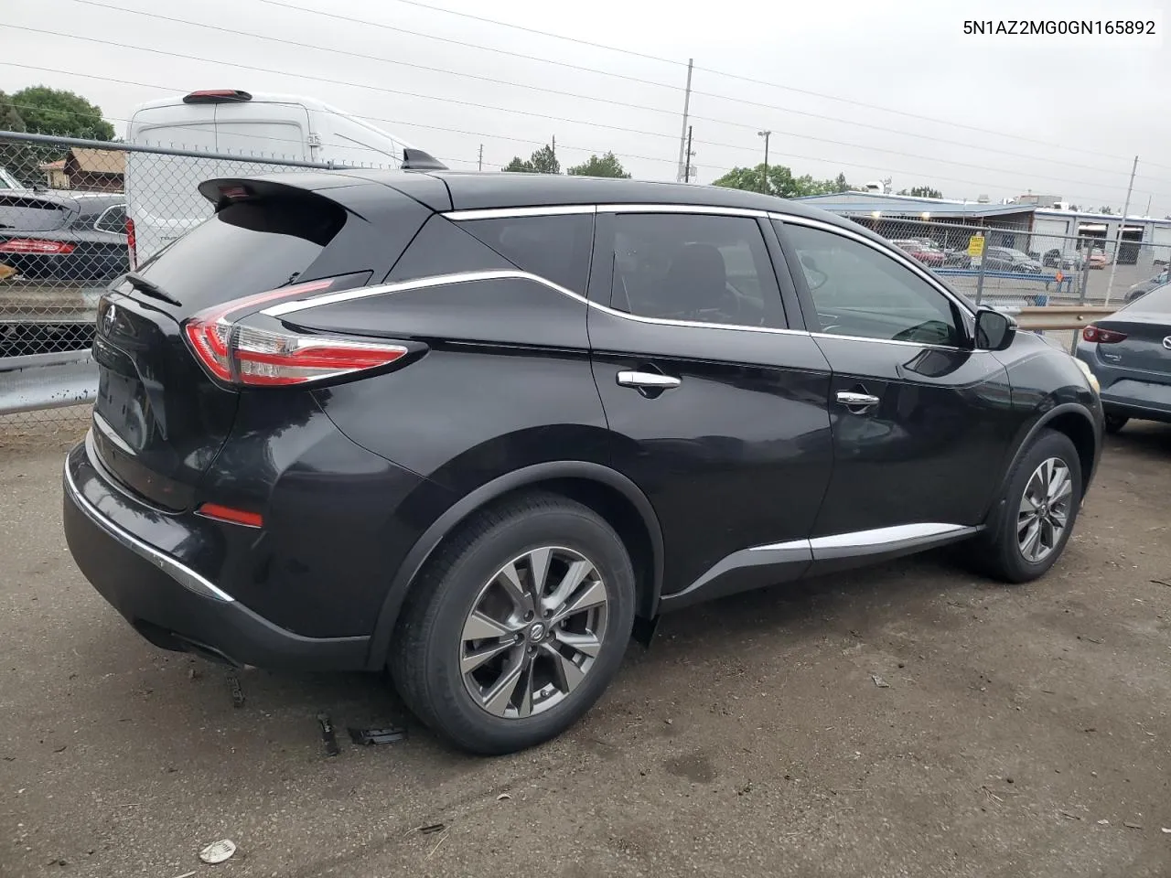 2016 Nissan Murano S VIN: 5N1AZ2MG0GN165892 Lot: 66554364