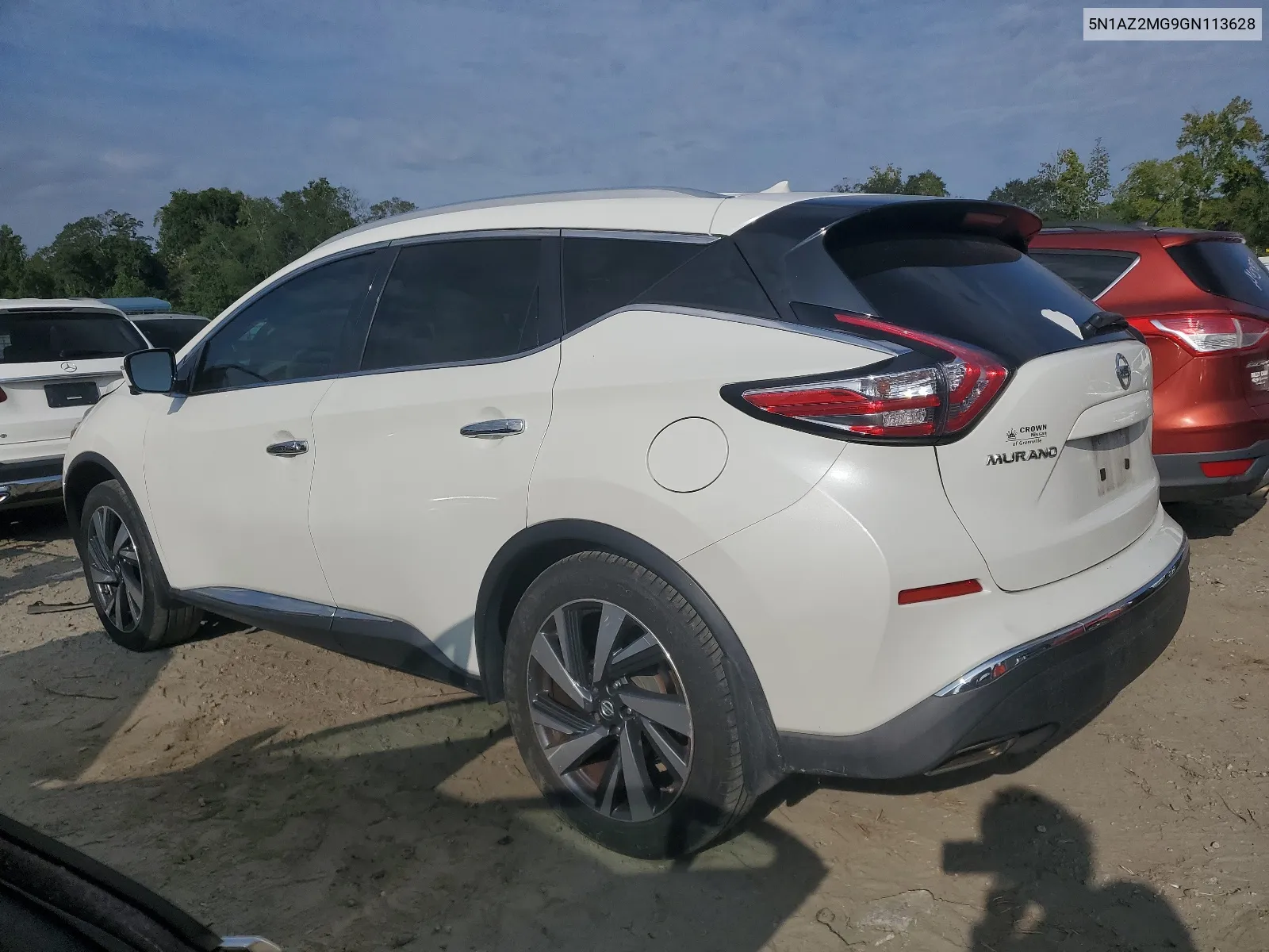 2016 Nissan Murano S VIN: 5N1AZ2MG9GN113628 Lot: 67750714