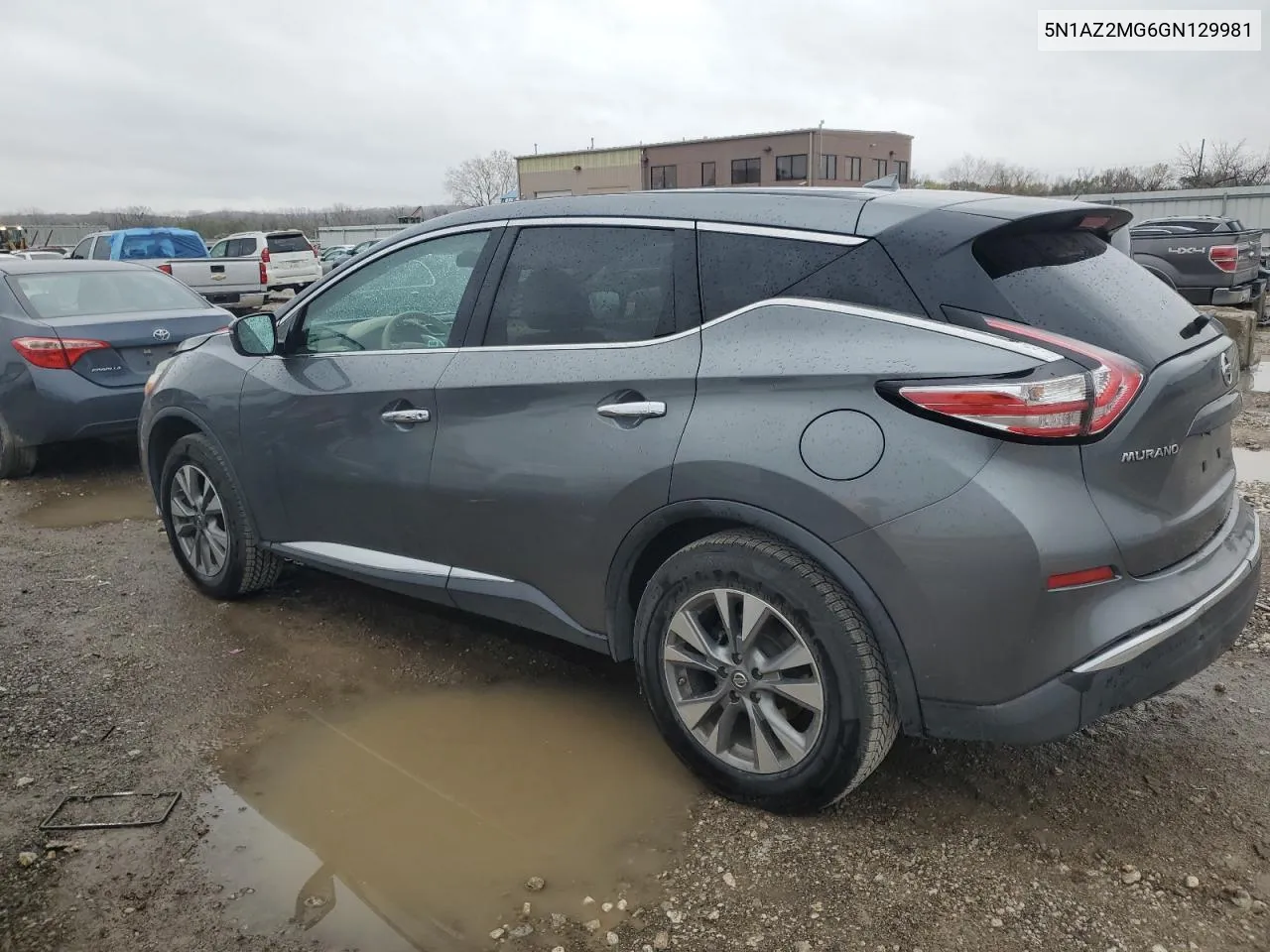 2016 Nissan Murano S VIN: 5N1AZ2MG6GN129981 Lot: 69313034