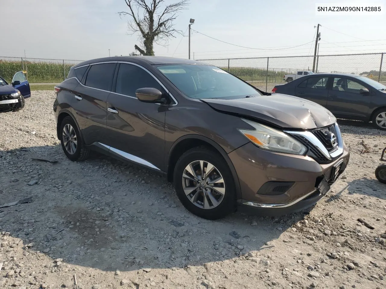 5N1AZ2MG9GN142885 2016 Nissan Murano S