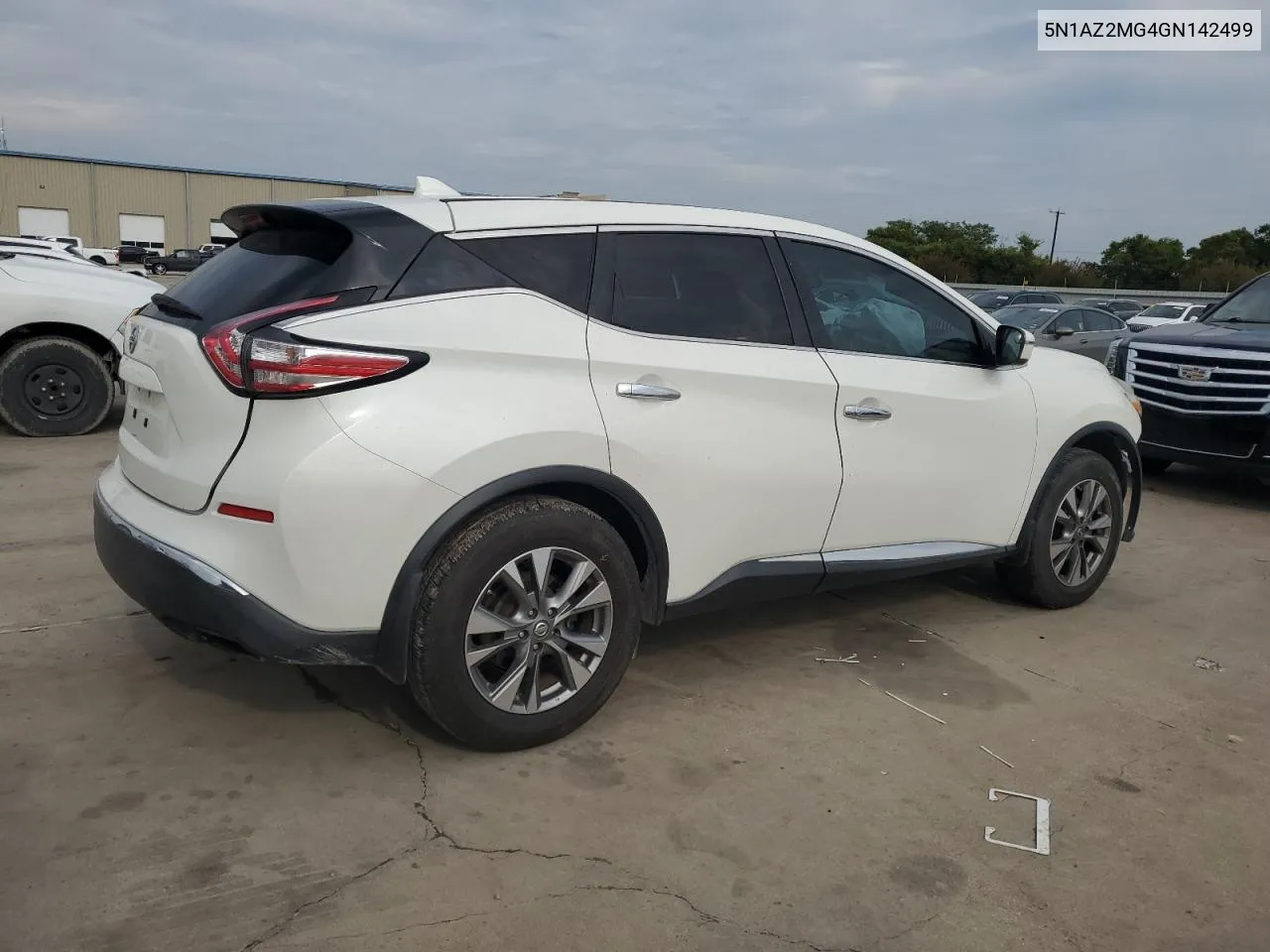 5N1AZ2MG4GN142499 2016 Nissan Murano S