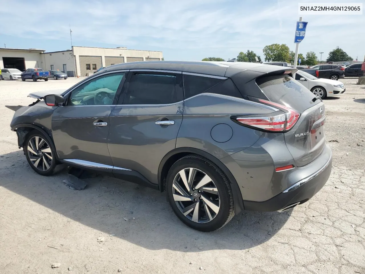 2016 Nissan Murano S VIN: 5N1AZ2MH4GN129065 Lot: 71155494