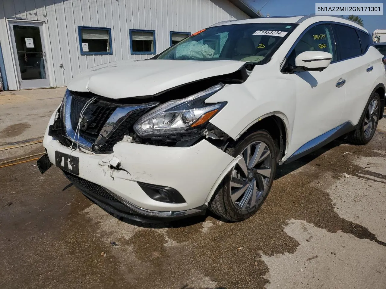 5N1AZ2MH2GN171301 2016 Nissan Murano S