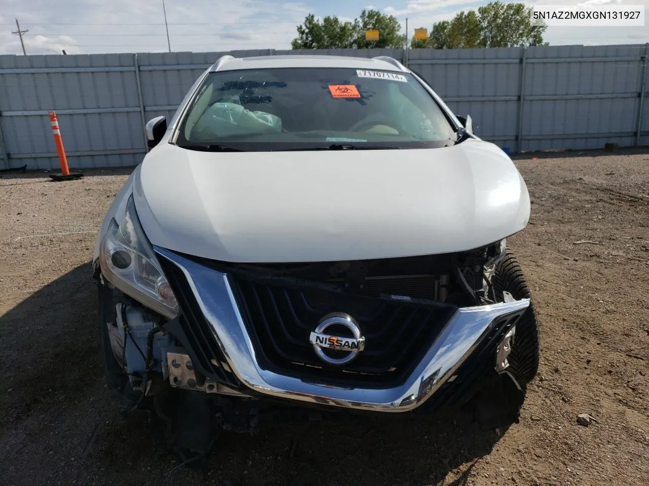 5N1AZ2MGXGN131927 2016 Nissan Murano S