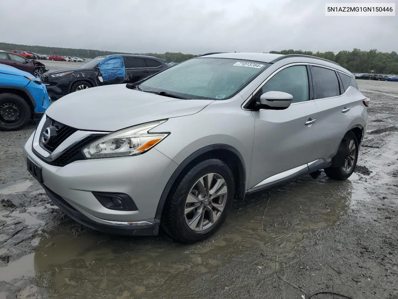 2016 Nissan Murano S VIN: 5N1AZ2MG1GN150446 Lot: 71813784