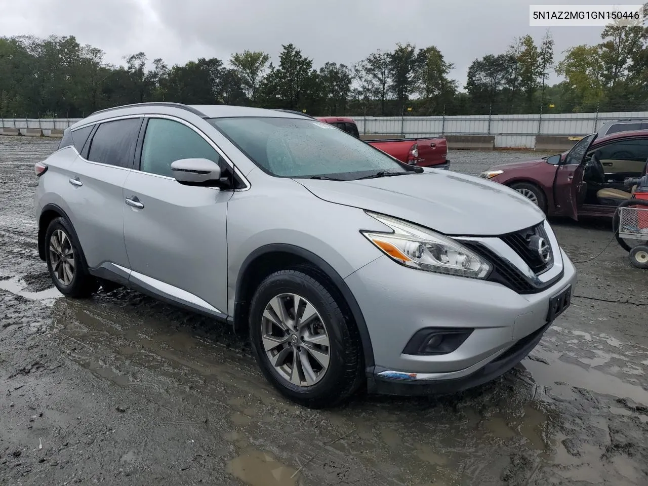 2016 Nissan Murano S VIN: 5N1AZ2MG1GN150446 Lot: 71813784