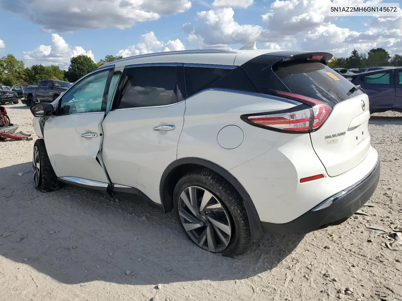 5N1AZ2MH6GN145672 2016 Nissan Murano S