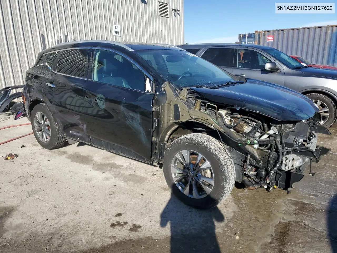 5N1AZ2MH3GN127629 2016 Nissan Murano S