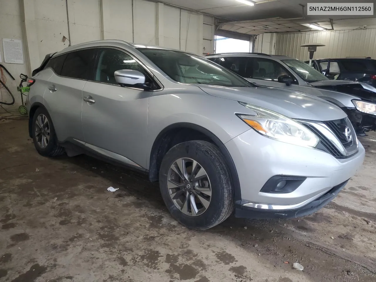 2016 Nissan Murano S VIN: 5N1AZ2MH6GN112560 Lot: 72698994