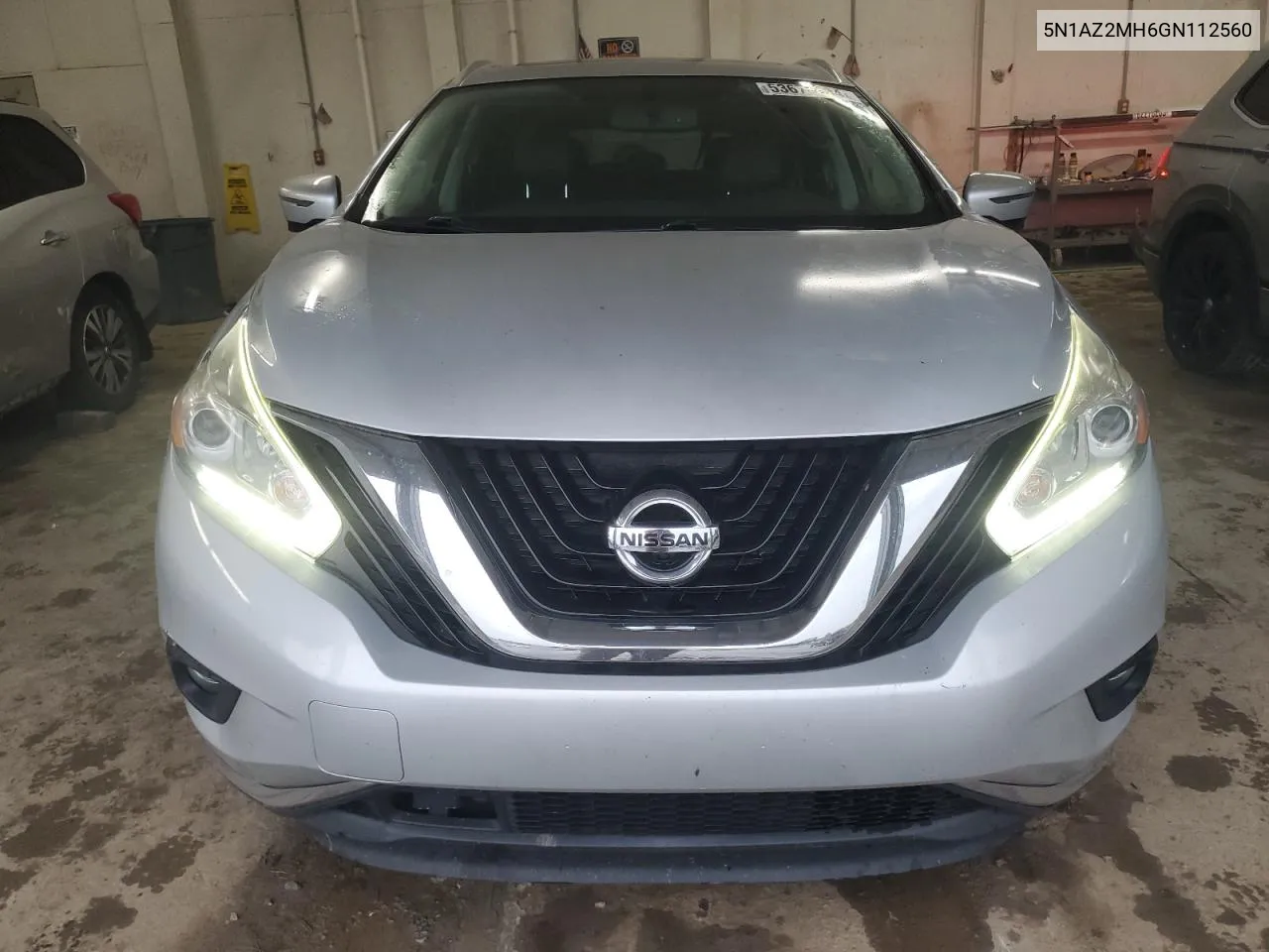 2016 Nissan Murano S VIN: 5N1AZ2MH6GN112560 Lot: 72698994