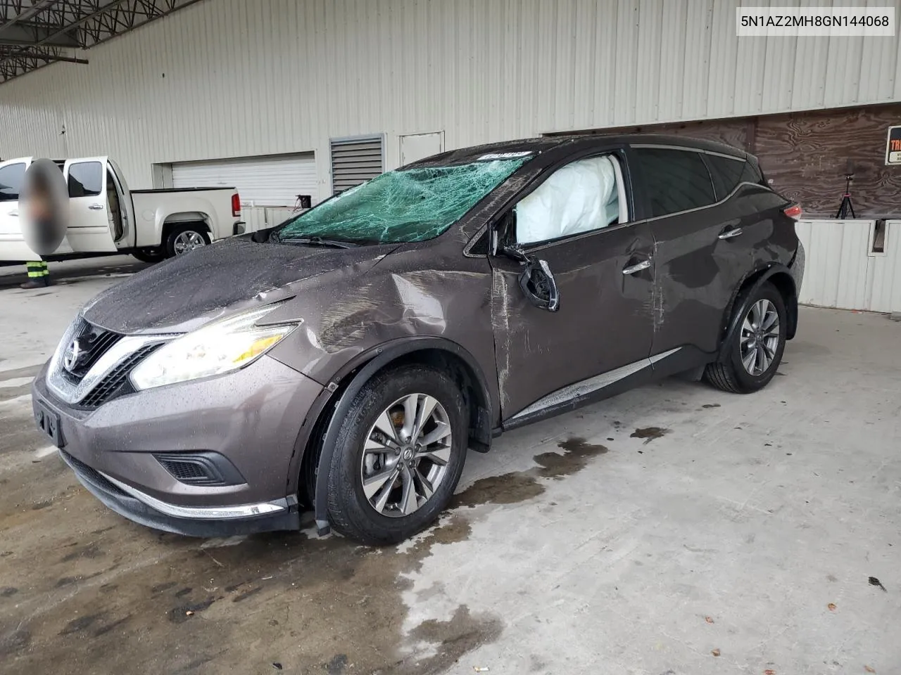 2016 Nissan Murano S VIN: 5N1AZ2MH8GN144068 Lot: 72761184