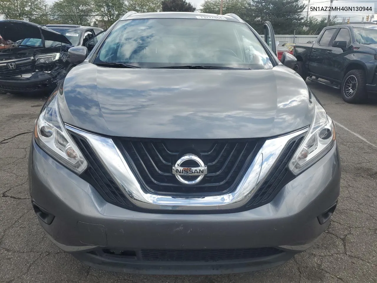 2016 Nissan Murano S VIN: 5N1AZ2MH4GN130944 Lot: 73222864