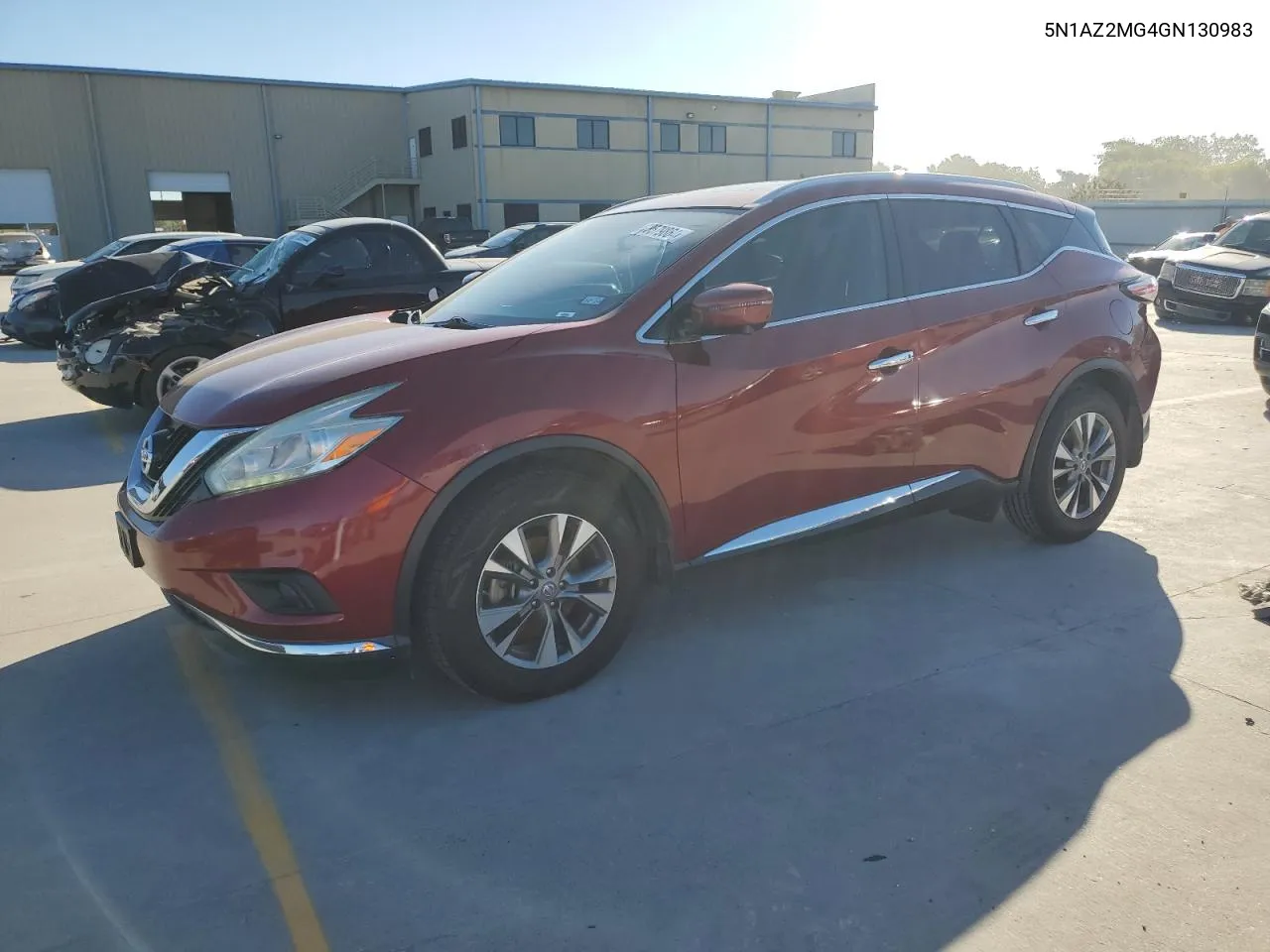 2016 Nissan Murano S VIN: 5N1AZ2MG4GN130983 Lot: 73579864