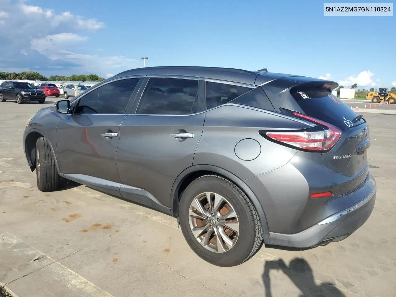 5N1AZ2MG7GN110324 2016 Nissan Murano S