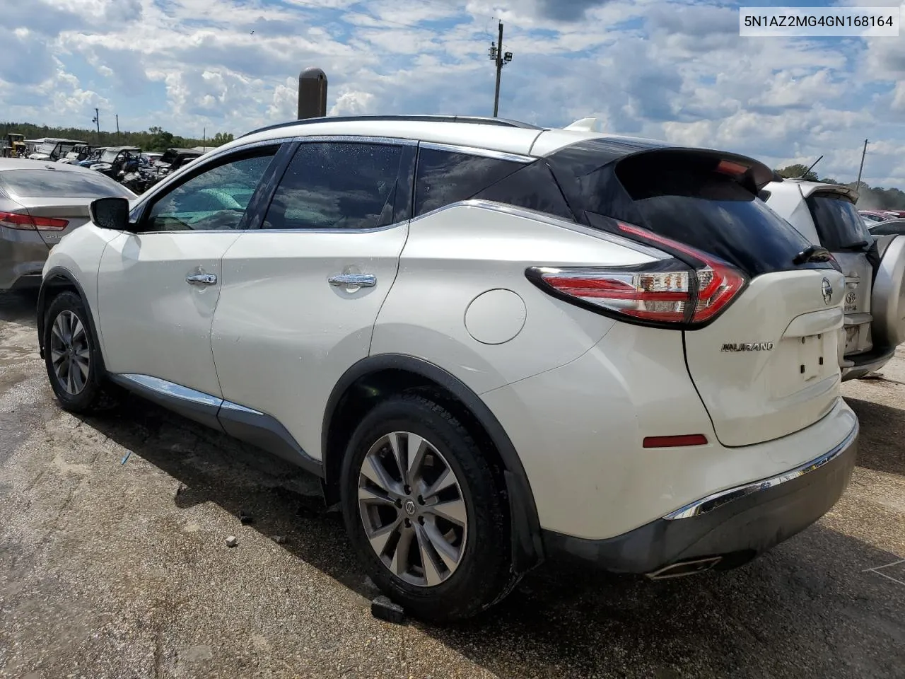 2016 Nissan Murano S VIN: 5N1AZ2MG4GN168164 Lot: 74253754