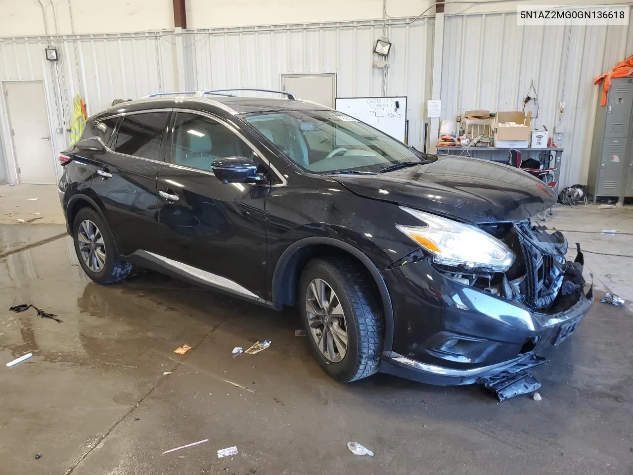 2016 Nissan Murano S VIN: 5N1AZ2MG0GN136618 Lot: 74266104