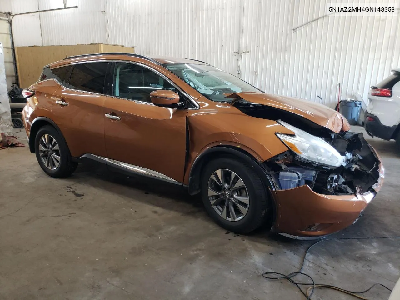 2016 Nissan Murano S VIN: 5N1AZ2MH4GN148358 Lot: 76121484