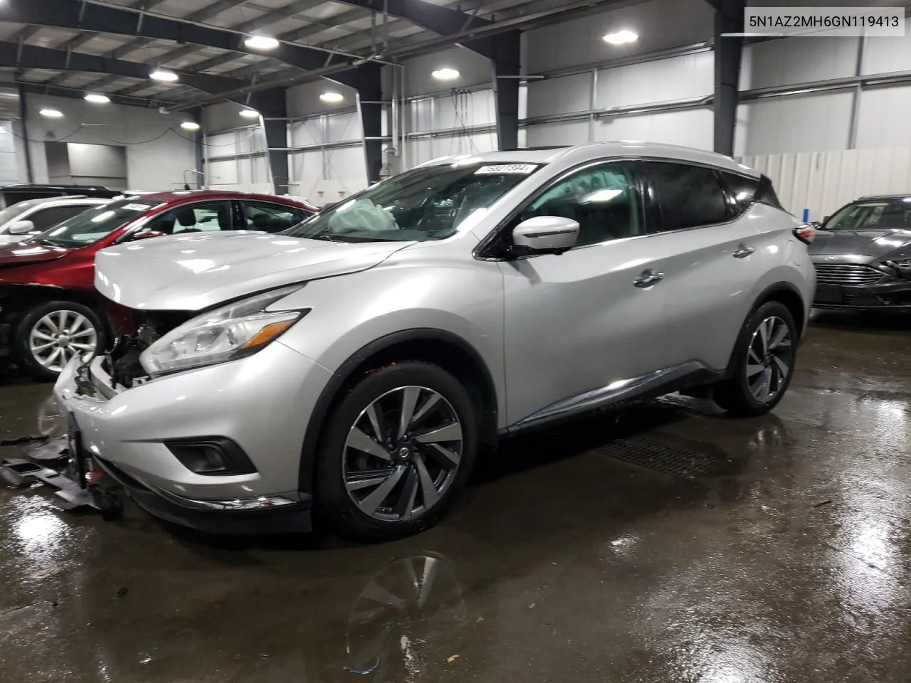 5N1AZ2MH6GN119413 2016 Nissan Murano S