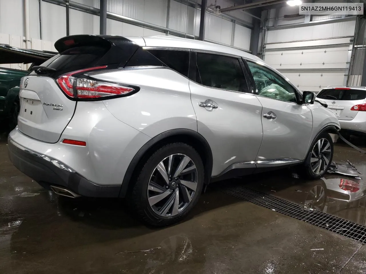 2016 Nissan Murano S VIN: 5N1AZ2MH6GN119413 Lot: 76827394