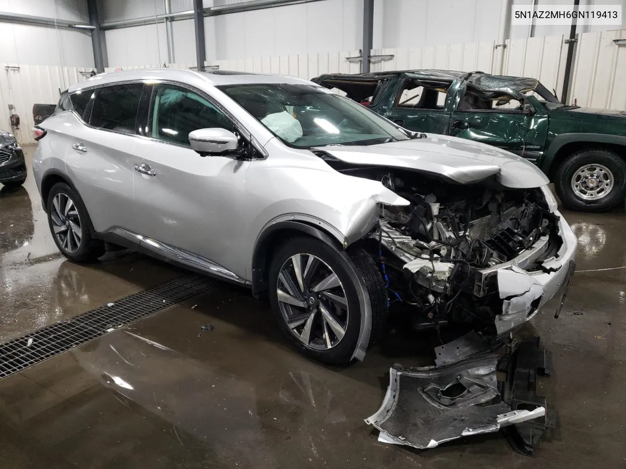 2016 Nissan Murano S VIN: 5N1AZ2MH6GN119413 Lot: 76827394