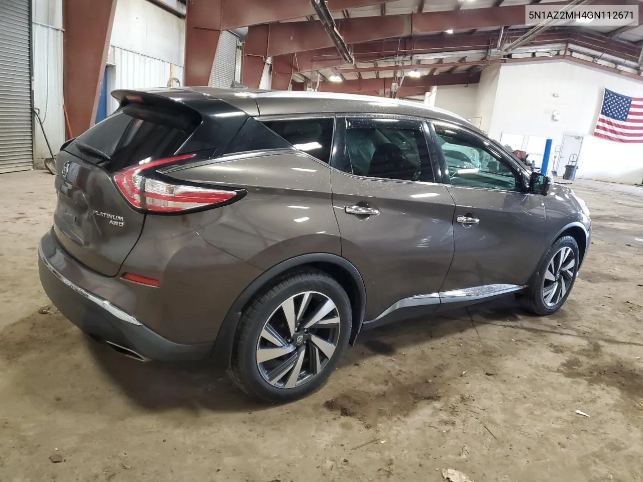 2016 Nissan Murano S VIN: 5N1AZ2MH4GN112671 Lot: 77791084