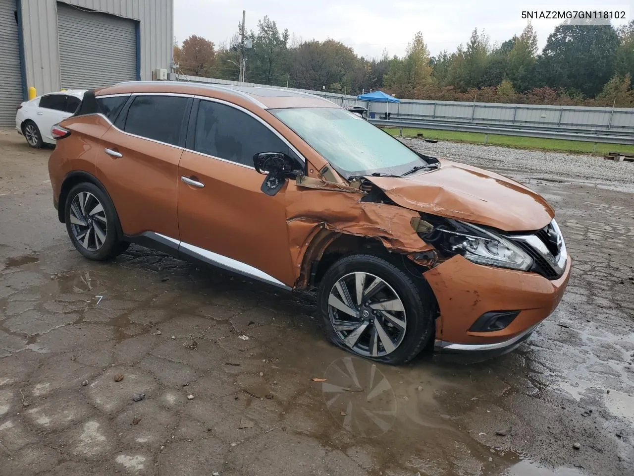 2016 Nissan Murano S VIN: 5N1AZ2MG7GN118102 Lot: 77901044