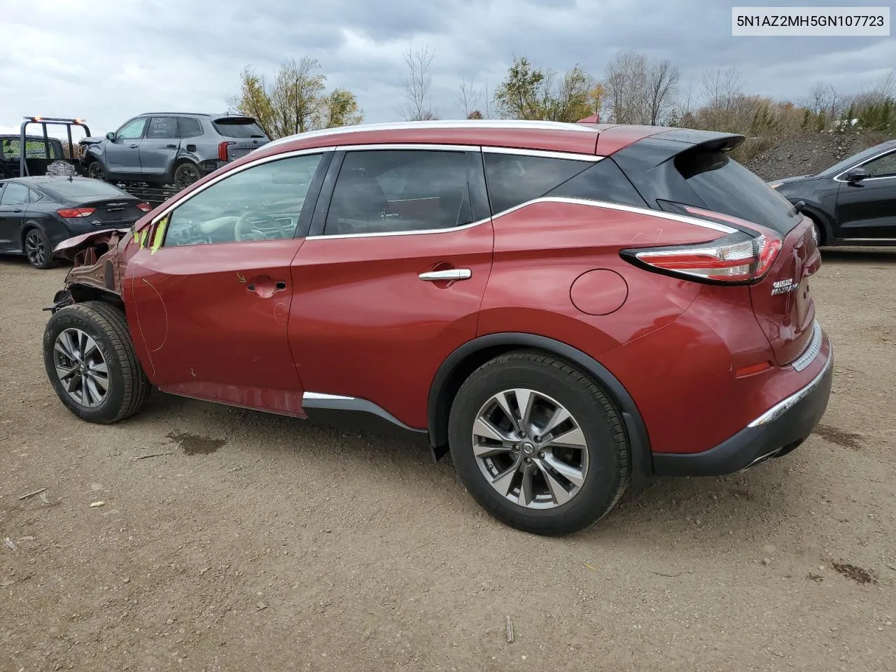 2016 Nissan Murano S VIN: 5N1AZ2MH5GN107723 Lot: 78775174