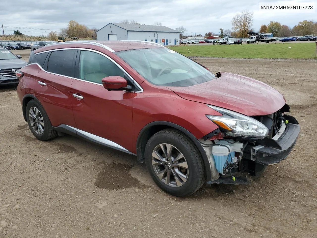 2016 Nissan Murano S VIN: 5N1AZ2MH5GN107723 Lot: 78775174