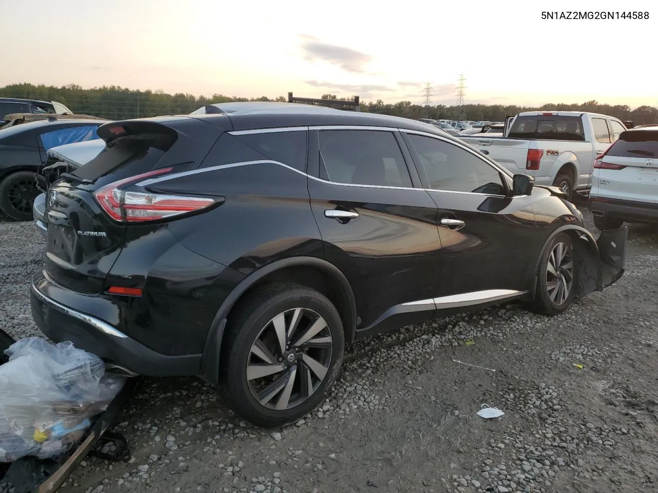 2016 Nissan Murano S VIN: 5N1AZ2MG2GN144588 Lot: 79051834