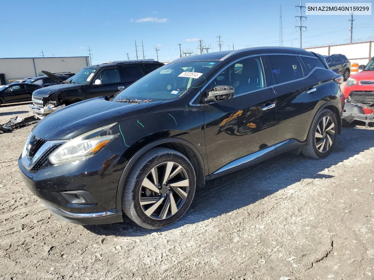 2016 Nissan Murano S VIN: 5N1AZ2MG4GN159299 Lot: 79302614