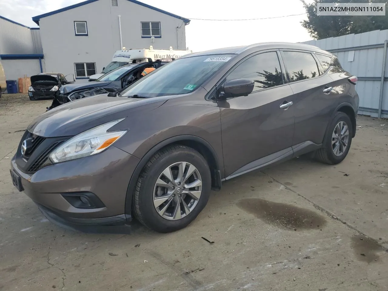 2016 Nissan Murano S VIN: 5N1AZ2MH8GN111054 Lot: 79518334