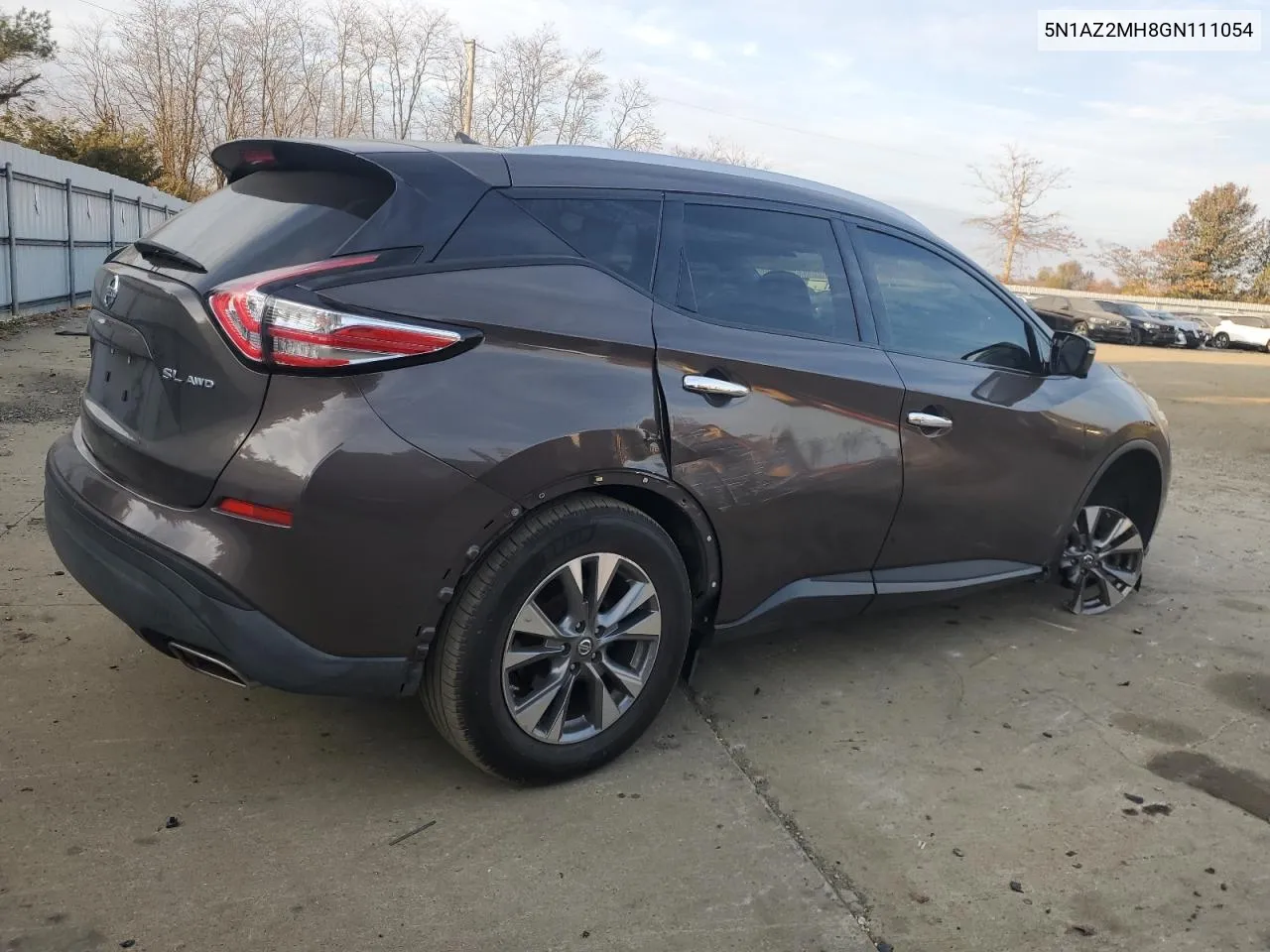 2016 Nissan Murano S VIN: 5N1AZ2MH8GN111054 Lot: 79518334