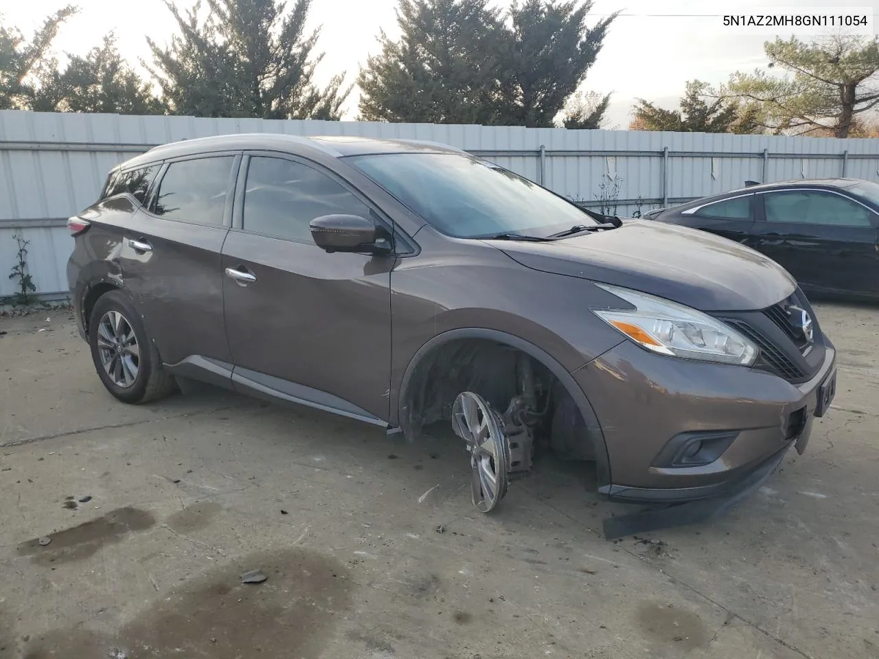 2016 Nissan Murano S VIN: 5N1AZ2MH8GN111054 Lot: 79518334