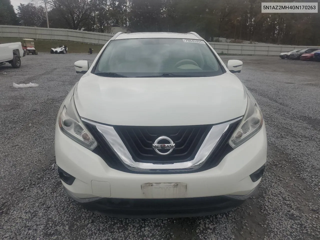 2016 Nissan Murano S VIN: 5N1AZ2MH4GN170263 Lot: 79845394