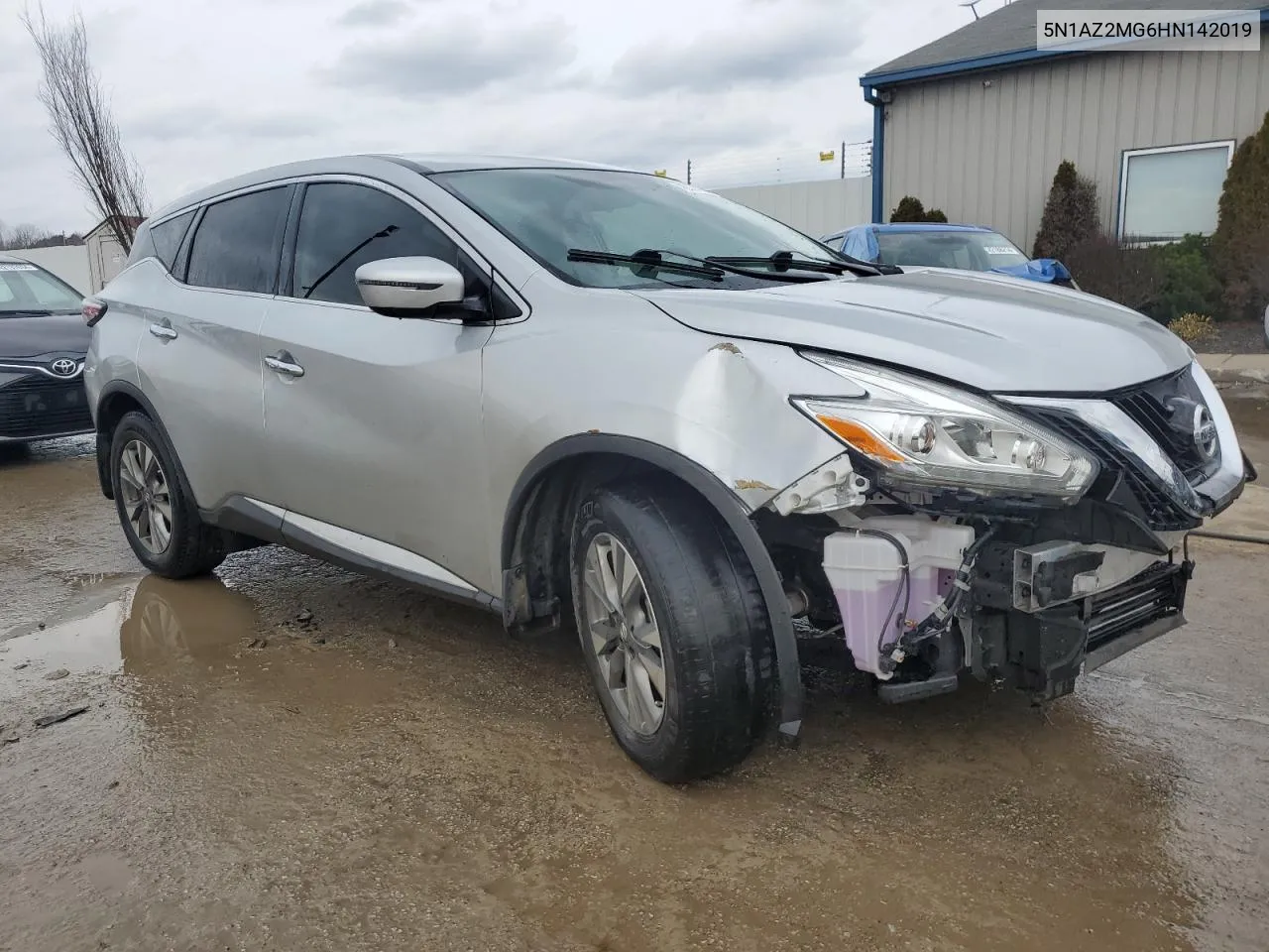 2017 Nissan Murano S VIN: 5N1AZ2MG6HN142019 Lot: 40574194