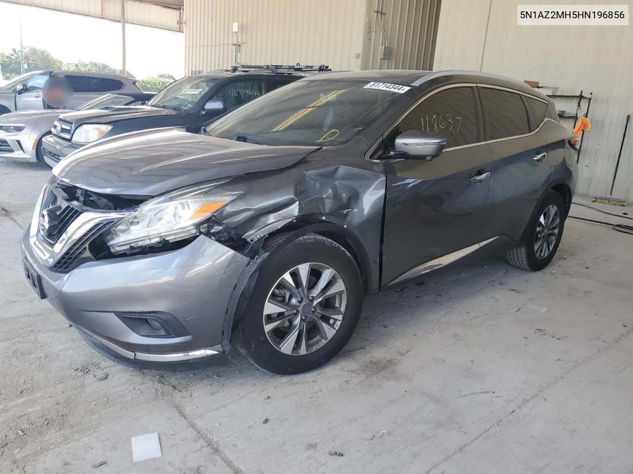 2017 Nissan Murano S VIN: 5N1AZ2MH5HN196856 Lot: 51714344