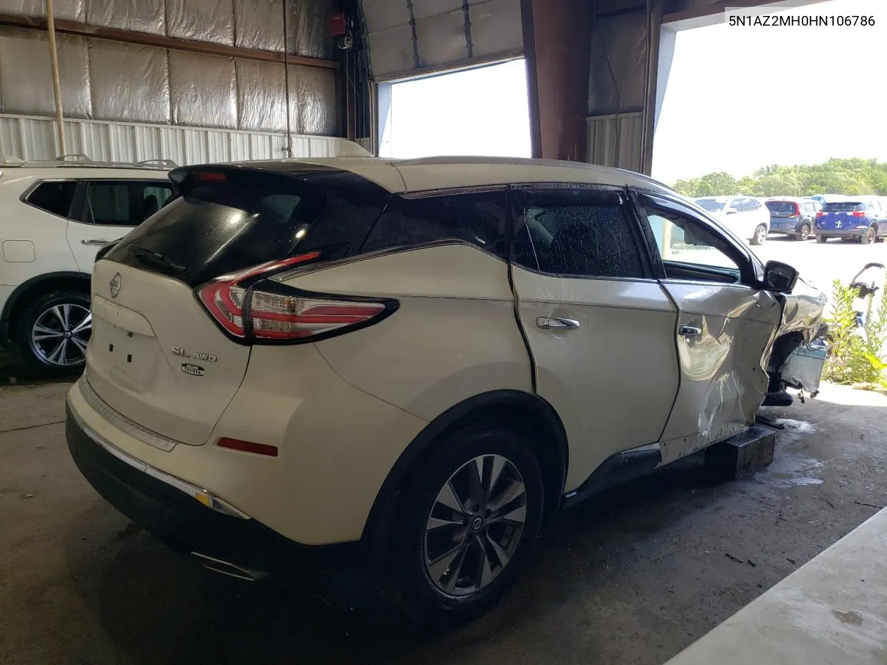 5N1AZ2MH0HN106786 2017 Nissan Murano S