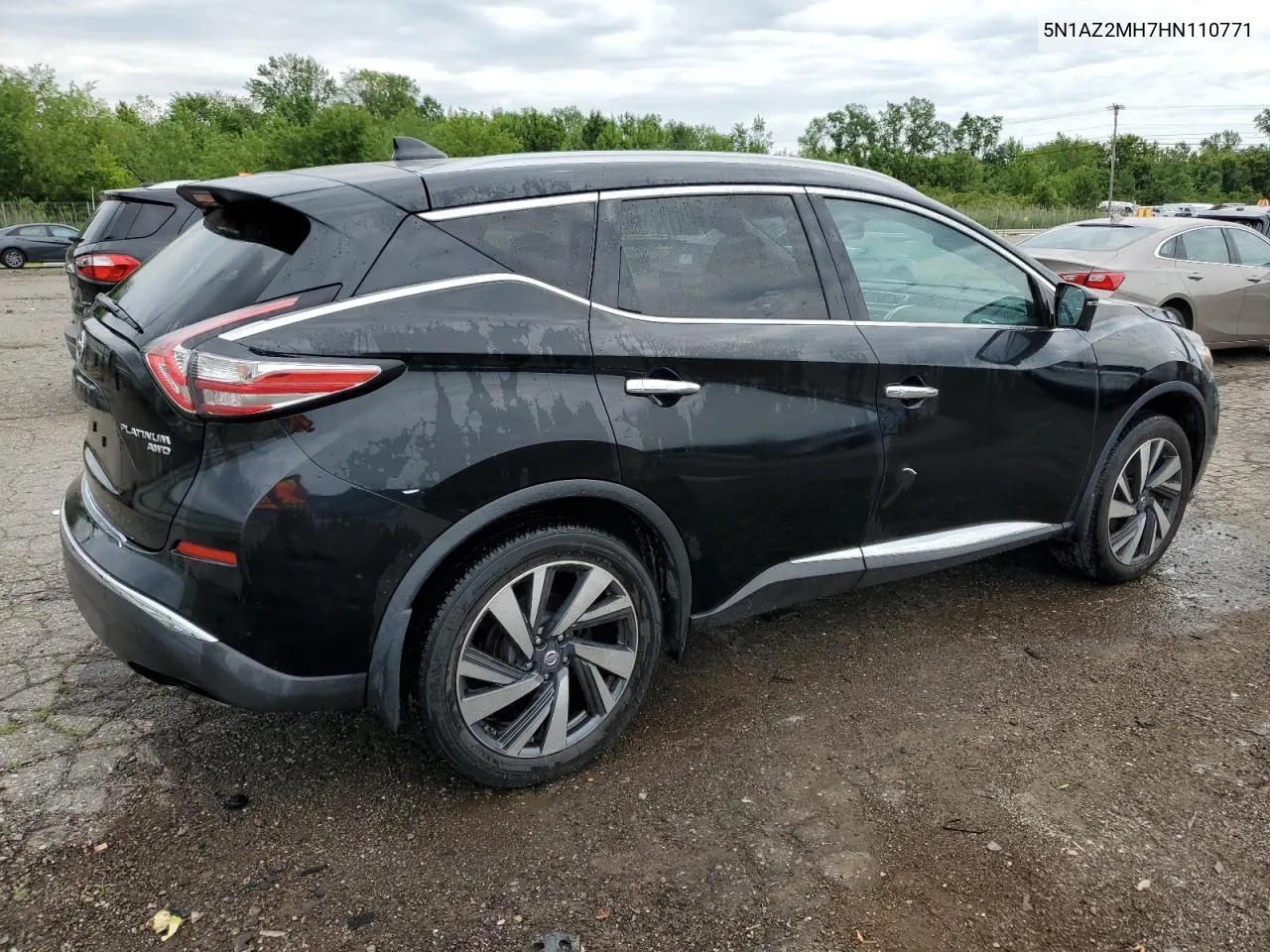 2017 Nissan Murano S VIN: 5N1AZ2MH7HN110771 Lot: 60337824