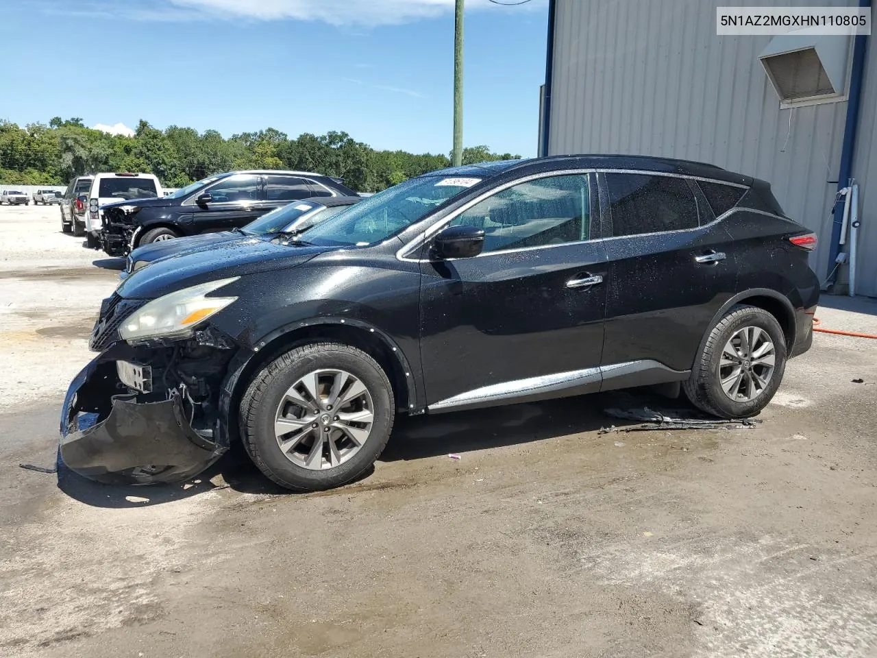 2017 Nissan Murano S VIN: 5N1AZ2MGXHN110805 Lot: 61096104