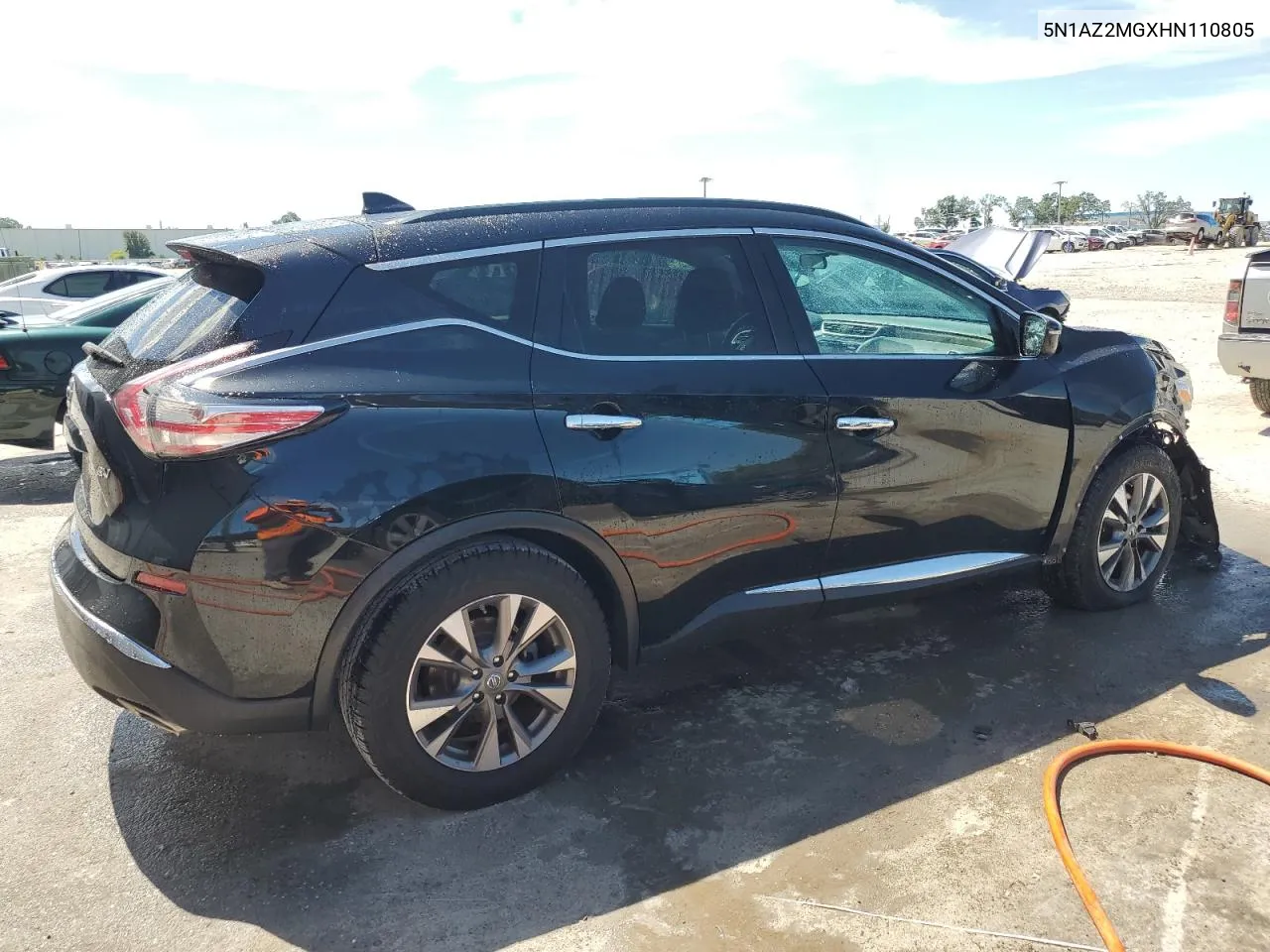 2017 Nissan Murano S VIN: 5N1AZ2MGXHN110805 Lot: 61096104