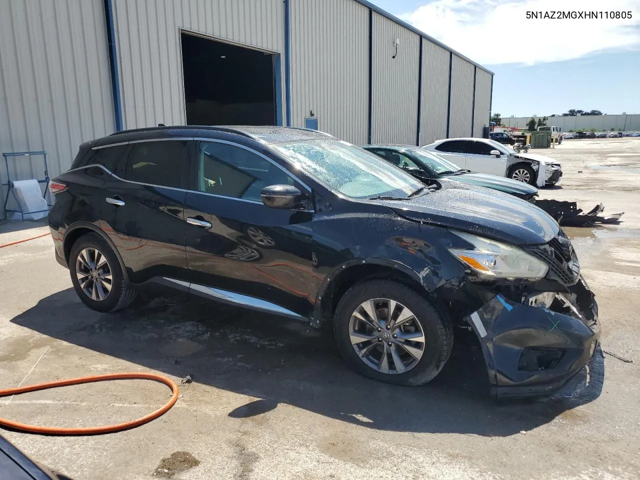 2017 Nissan Murano S VIN: 5N1AZ2MGXHN110805 Lot: 61096104