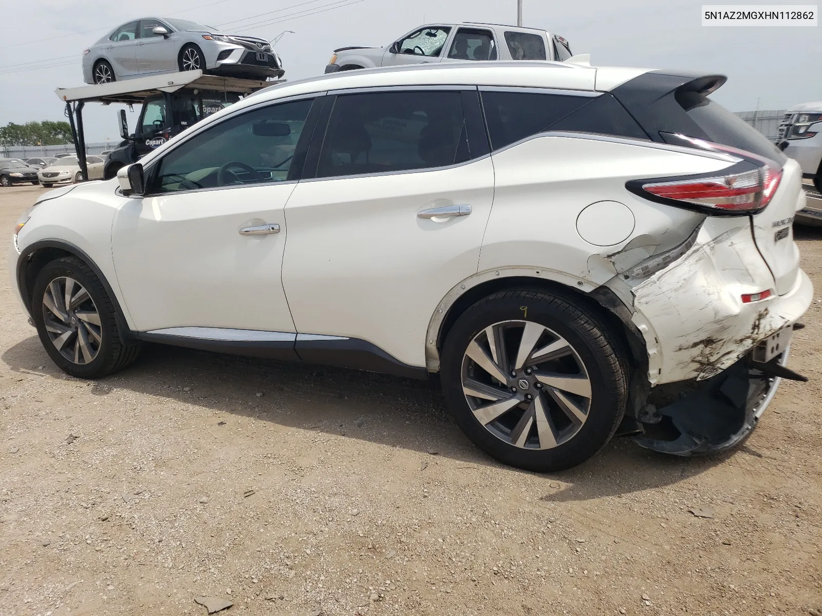 2017 Nissan Murano S VIN: 5N1AZ2MGXHN112862 Lot: 64046564