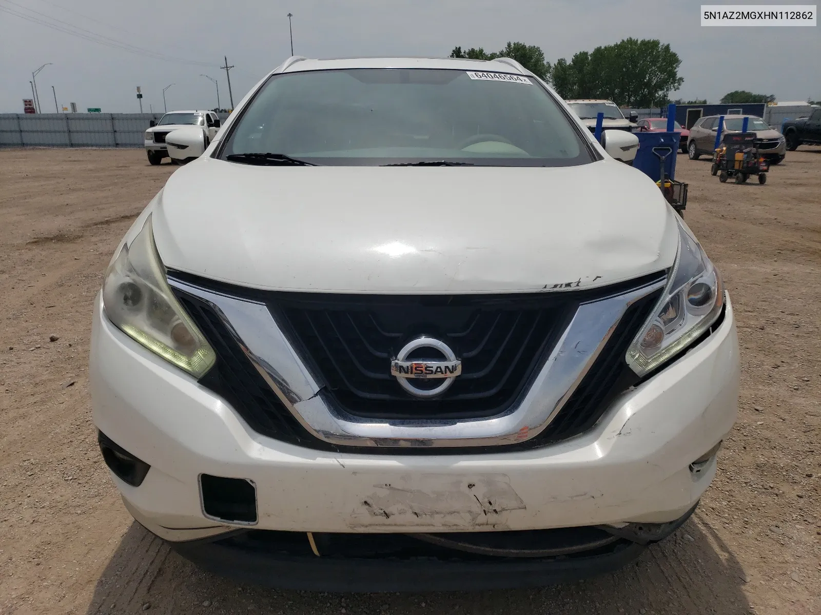 2017 Nissan Murano S VIN: 5N1AZ2MGXHN112862 Lot: 64046564