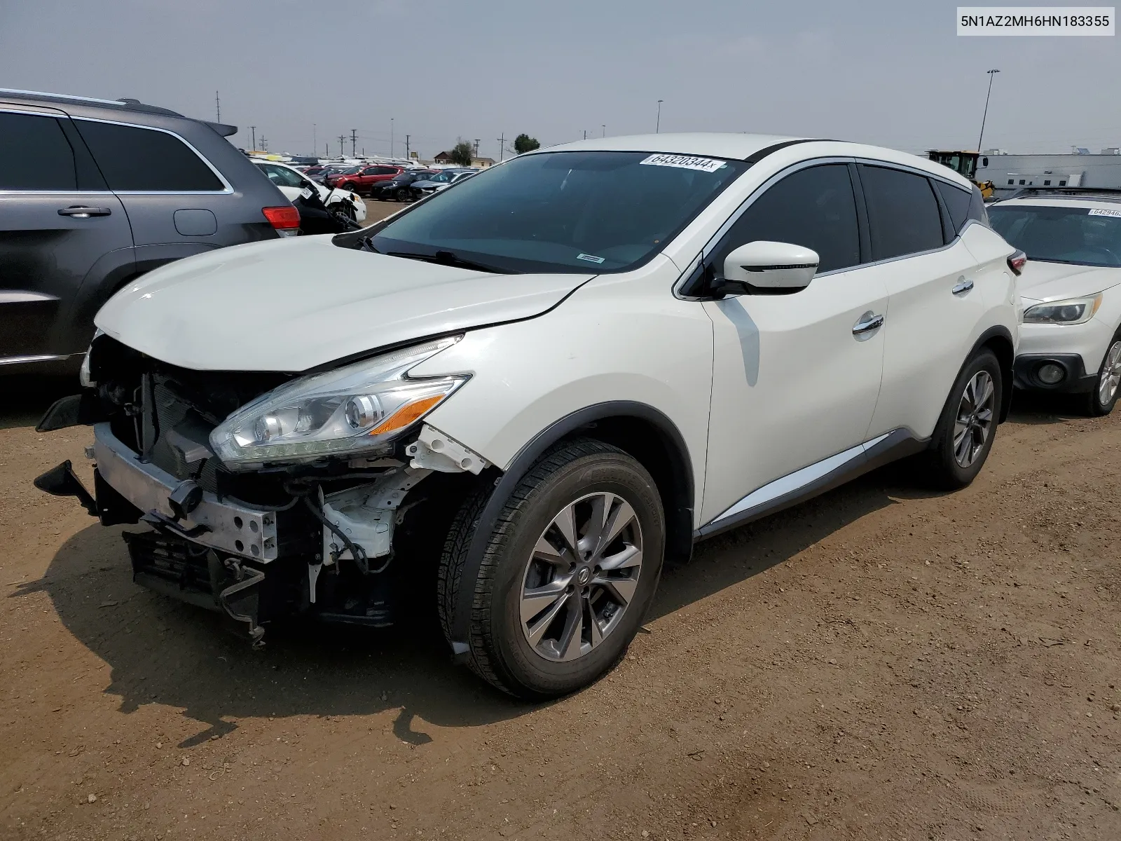 2017 Nissan Murano S VIN: 5N1AZ2MH6HN183355 Lot: 64320344